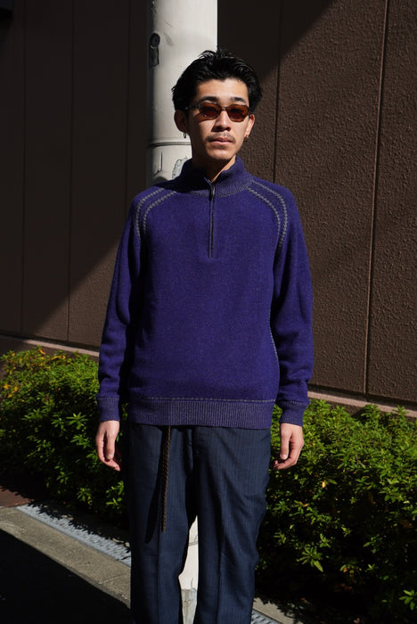 00s DALMINE cashmere drivers knit