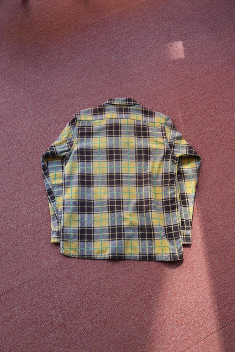 4.50s SEDGWICK print flannel shirt