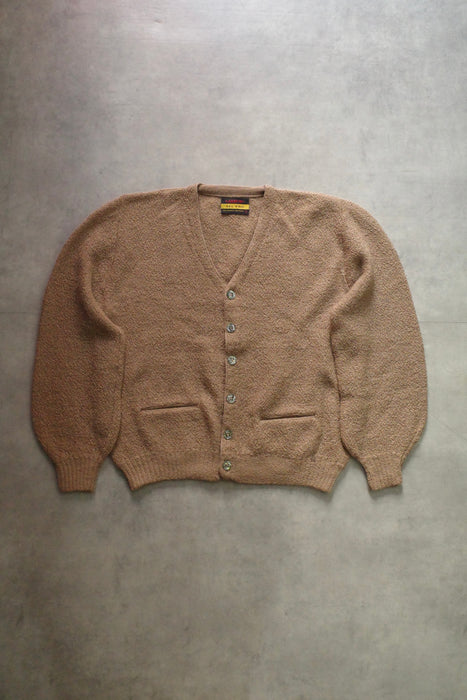 60s ARROW mohair cardigan deadstock