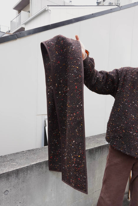 HAPPYEND HOKKORI muffler CHOCO