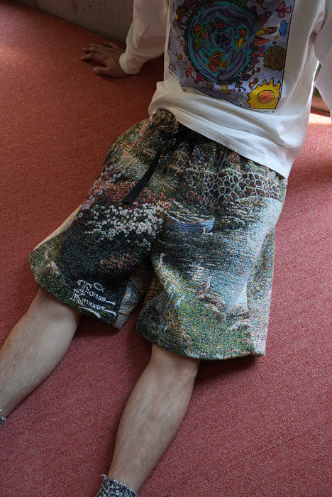 remake jaquard big shorts