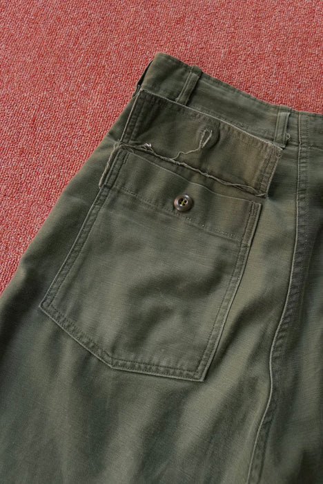 70s U.S Army cutoff baker pants