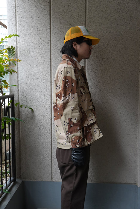 81s U.S ARMY Chocolate Chip Duck BDU jacket