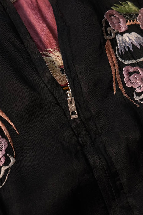 50s satin souvenir jacket