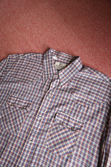 70s DEE CEE BRAND gauze western shirt
