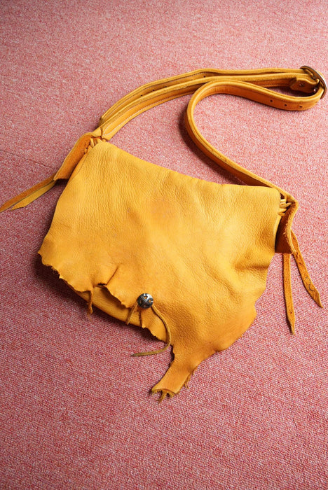 deerskin shoulder bag