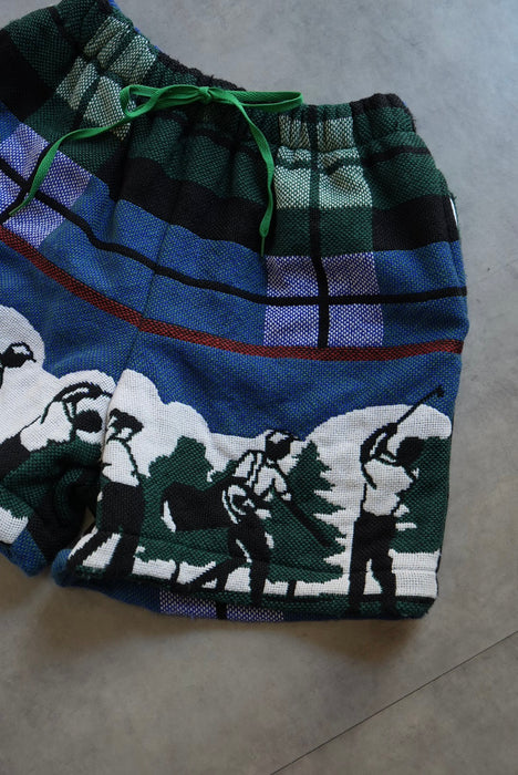 remake jaquard shorts