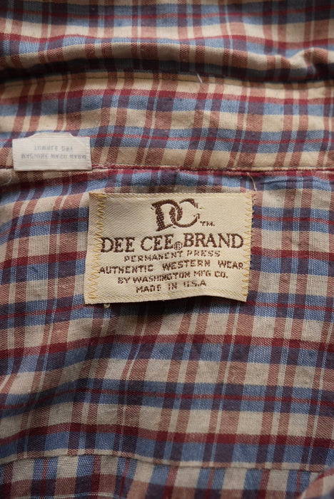 70s DEE CEE BRAND gauze western shirt