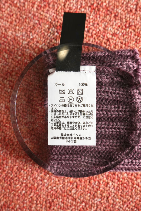 LEUCTFEUR GLOVES FINGERLESS OLD ROSE