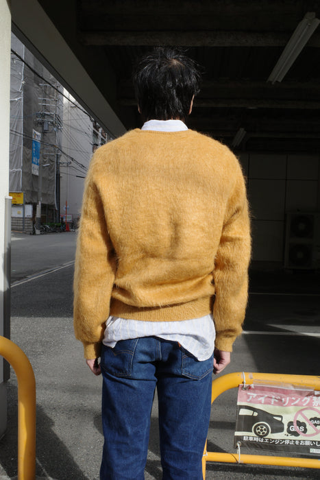 60s SEARS mohair v-neck sweater