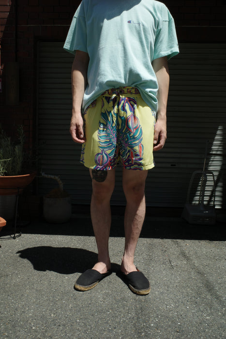 50s KAMEHAMEHA rayon beach shorts