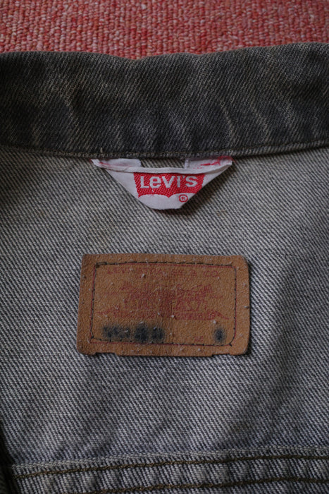 90s euroLevi's 70506 yarn-dyed black