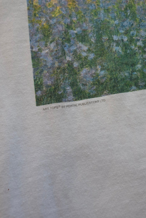 90s Claude Monet "The Artist’s Garden at Giverny "tee