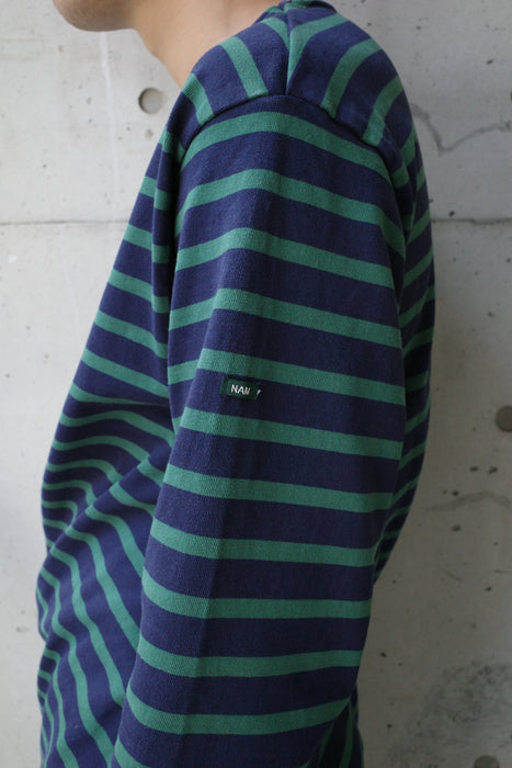 NAM Banana Basque Shirts NAVY/GREEN size1