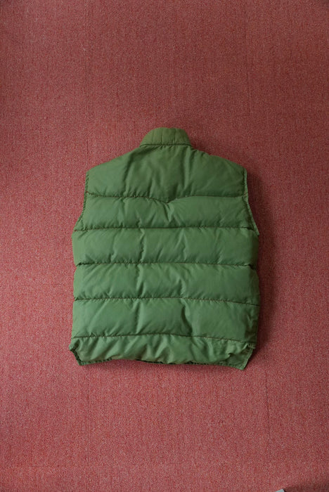 80s 2tone goosedown vest