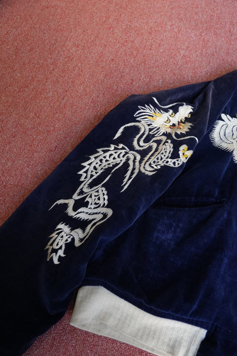 50s velours souvenir jacket