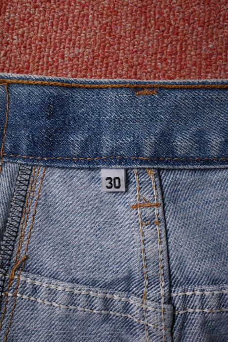 remake Levi's patchwork denim shorts