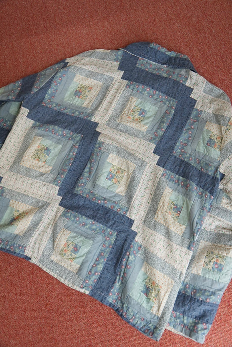 Remake patchwork batik jacket