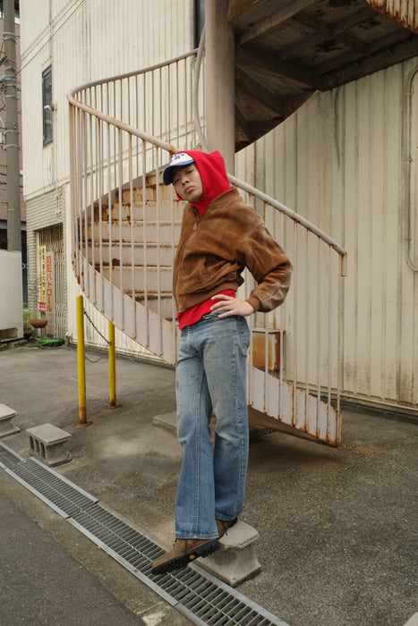 80s Champion×LANDS’END reverse hoodie
