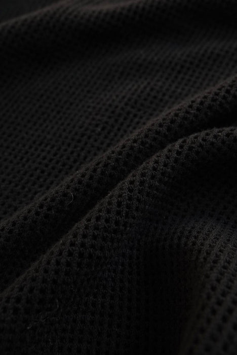 HAPPYEND mesh tee black