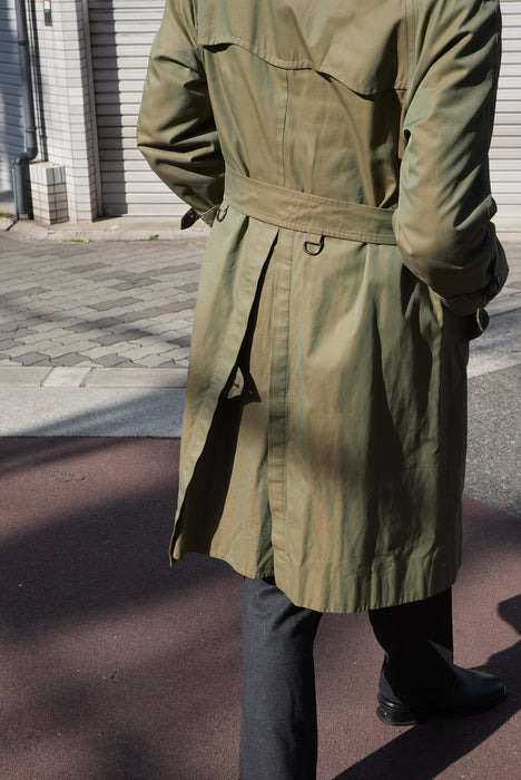 80s Burberrys’ 玉虫 trench coat