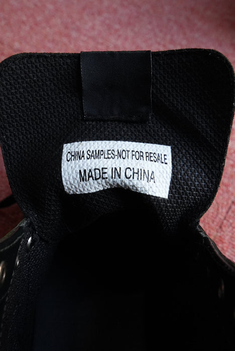 VANS glass leather SK8-HI "commando sole"