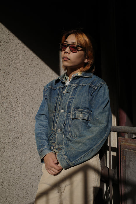 40s FOREMOST denim trucker jacket 1st