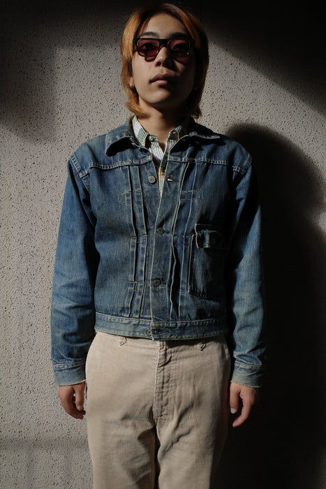 40s FOREMOST denim trucker jacket 1st