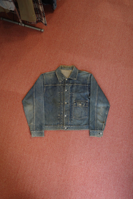 40s FOREMOST denim trucker jacket 1st
